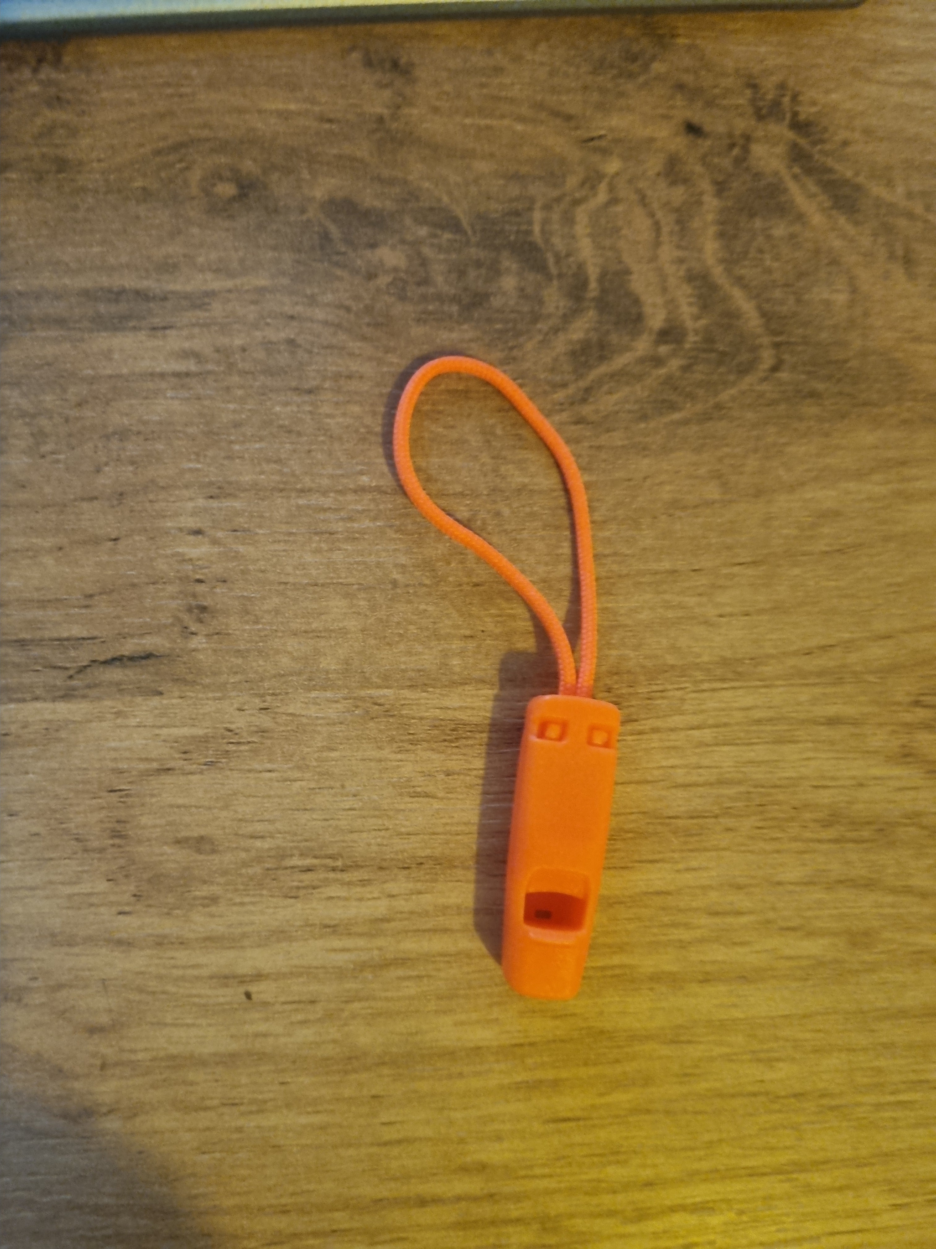 Orange Bærbar Overlevelsespipe – Mini 5st